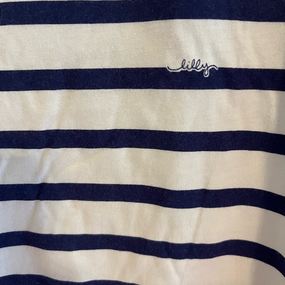 Lilly Pulitzer Bay Dress in Serene Stripe - Picture 5 of 6